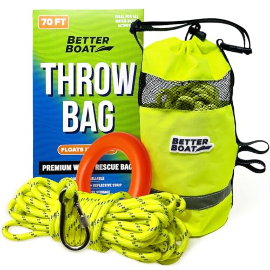 Rescue Rope Throw - Water Throw Bag for Rescue Rope