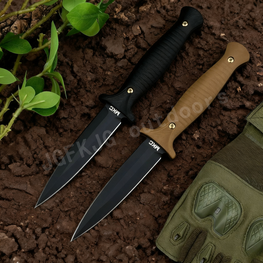 Bushcraft Knife Fixed - High Hardness MKC V24 Fixed Blade