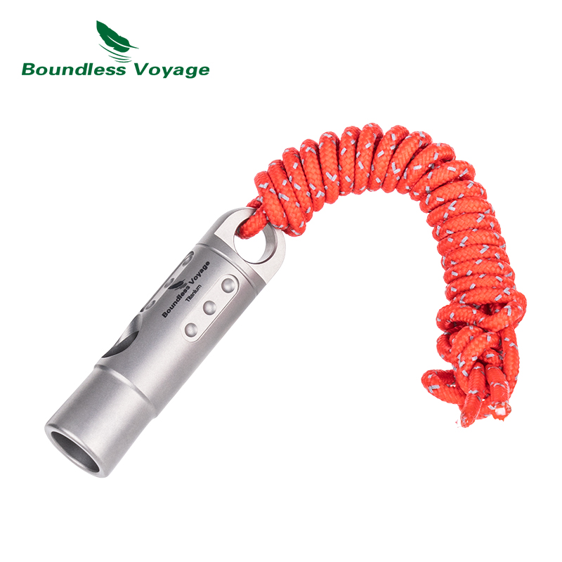 Boundless Voyage Titanium Whis – обзор и цена Emergency Whistle Loud