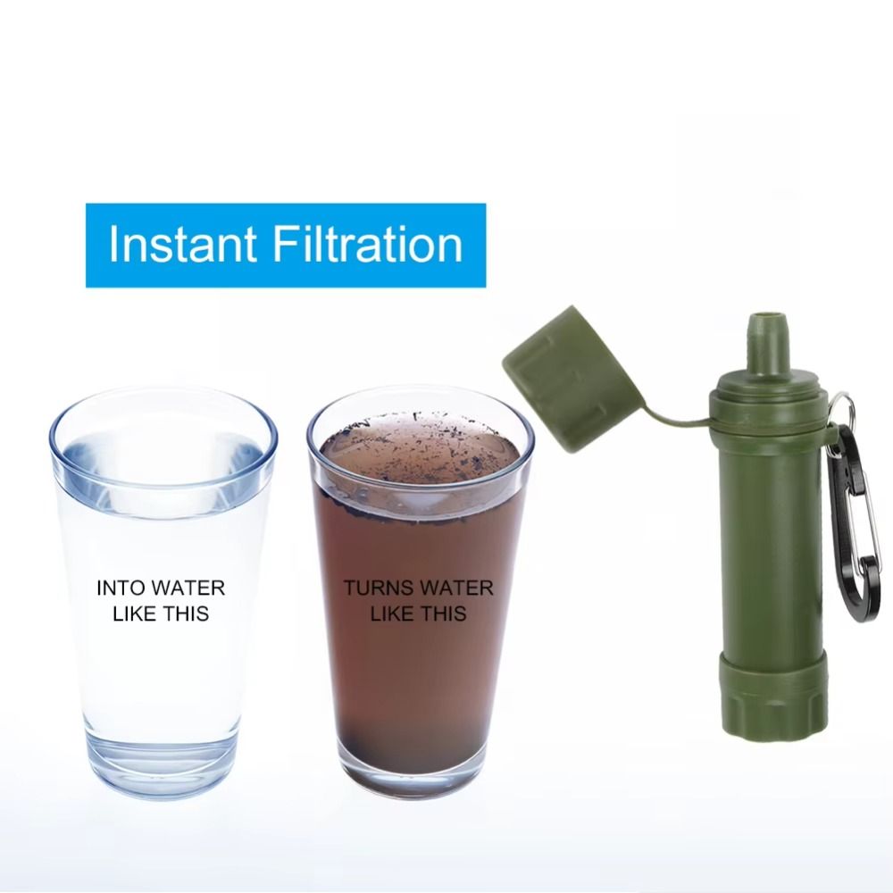 Mini Mini Water Filter Straw P – обзор и цена Water Purification Straw