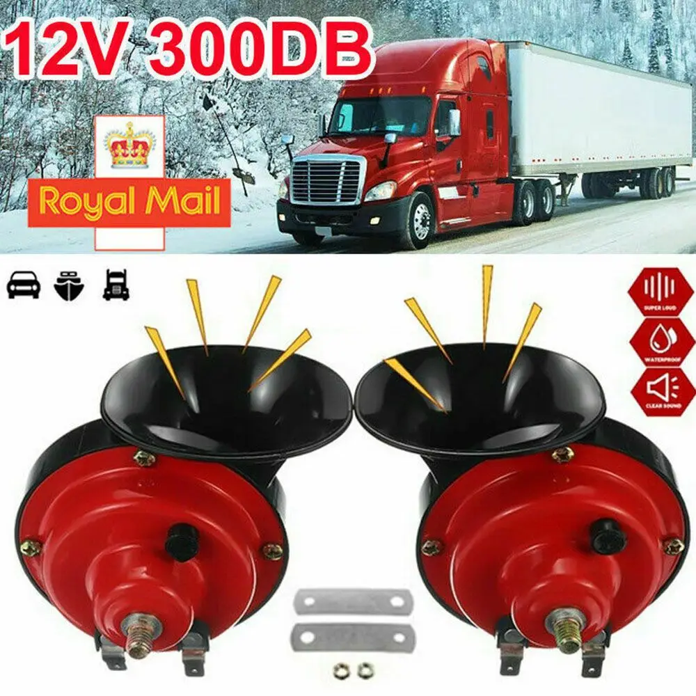 12V Loud Car Horn: 1/2Pcs 300  – обзор и цена Emergency Whistle Loud