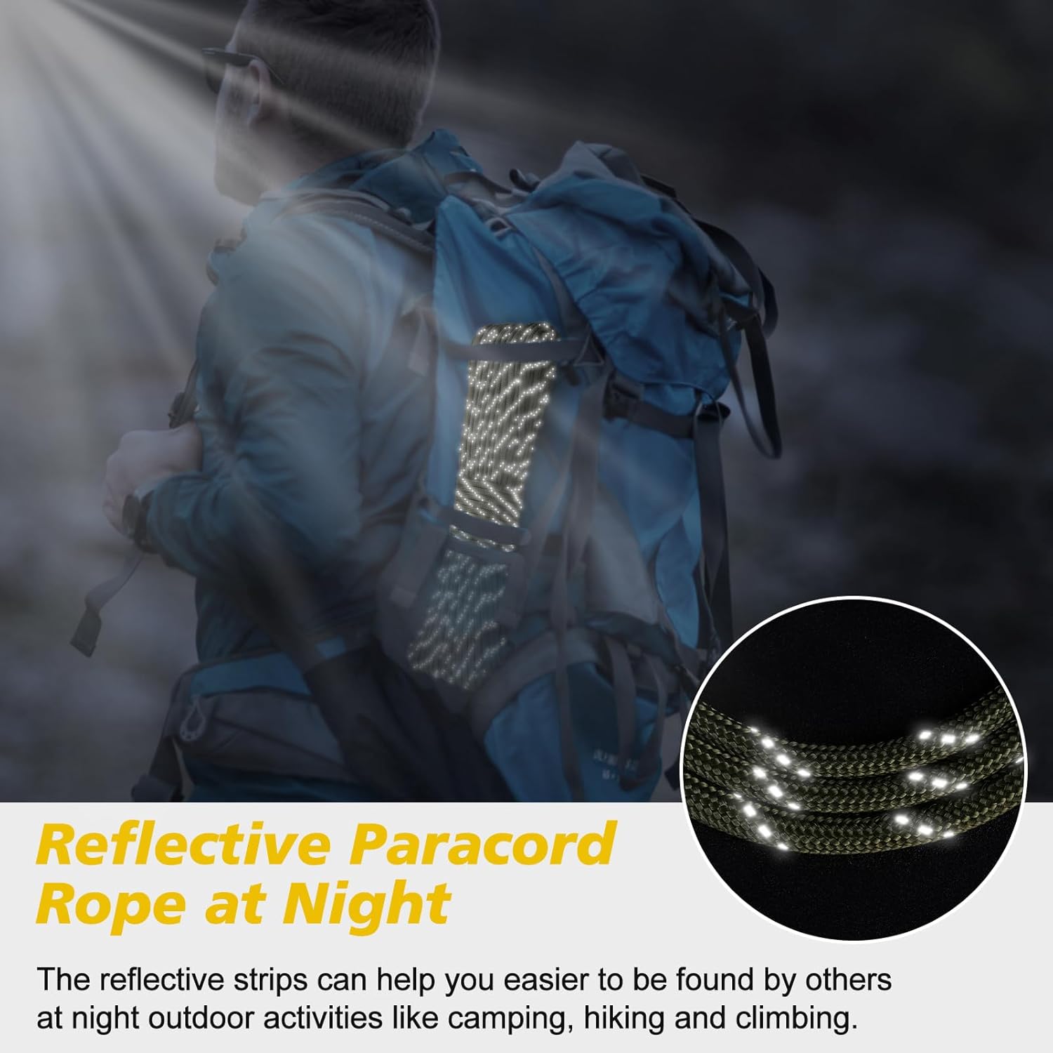 1000lb Reflective Paracord 4mm – обзор и цена Para Cord 1000Ft