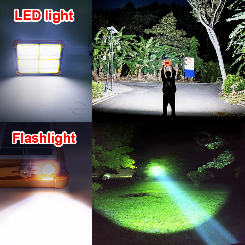528LED Solar Charging Flood Li – обзор и цена Solar Emergency Charger