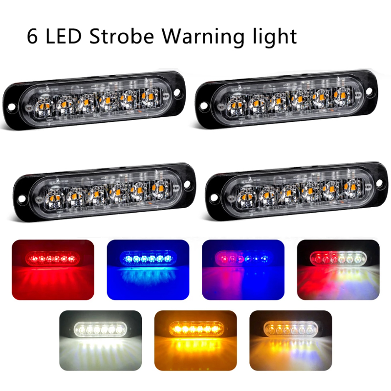 6 Led Strobe Light Flashing Gr – обзор и цена Sos Light Strobe