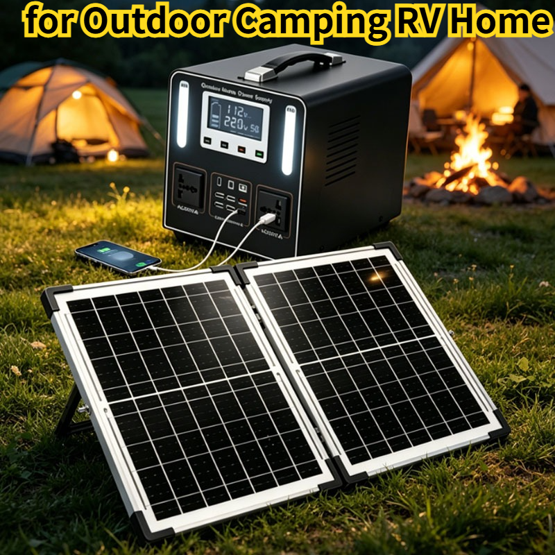 New 500W 220V High Power  LiFe – обзор и цена Solar Emergency Charger