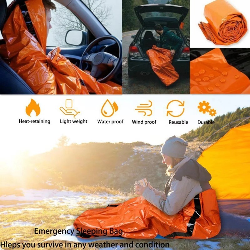 Portable Waterproof Emergency  – обзор и цена Bivy Bag Emergency