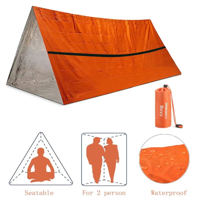 2 Person Emergency Shelter Biv – обзор и цена Bivy Bag Emergency