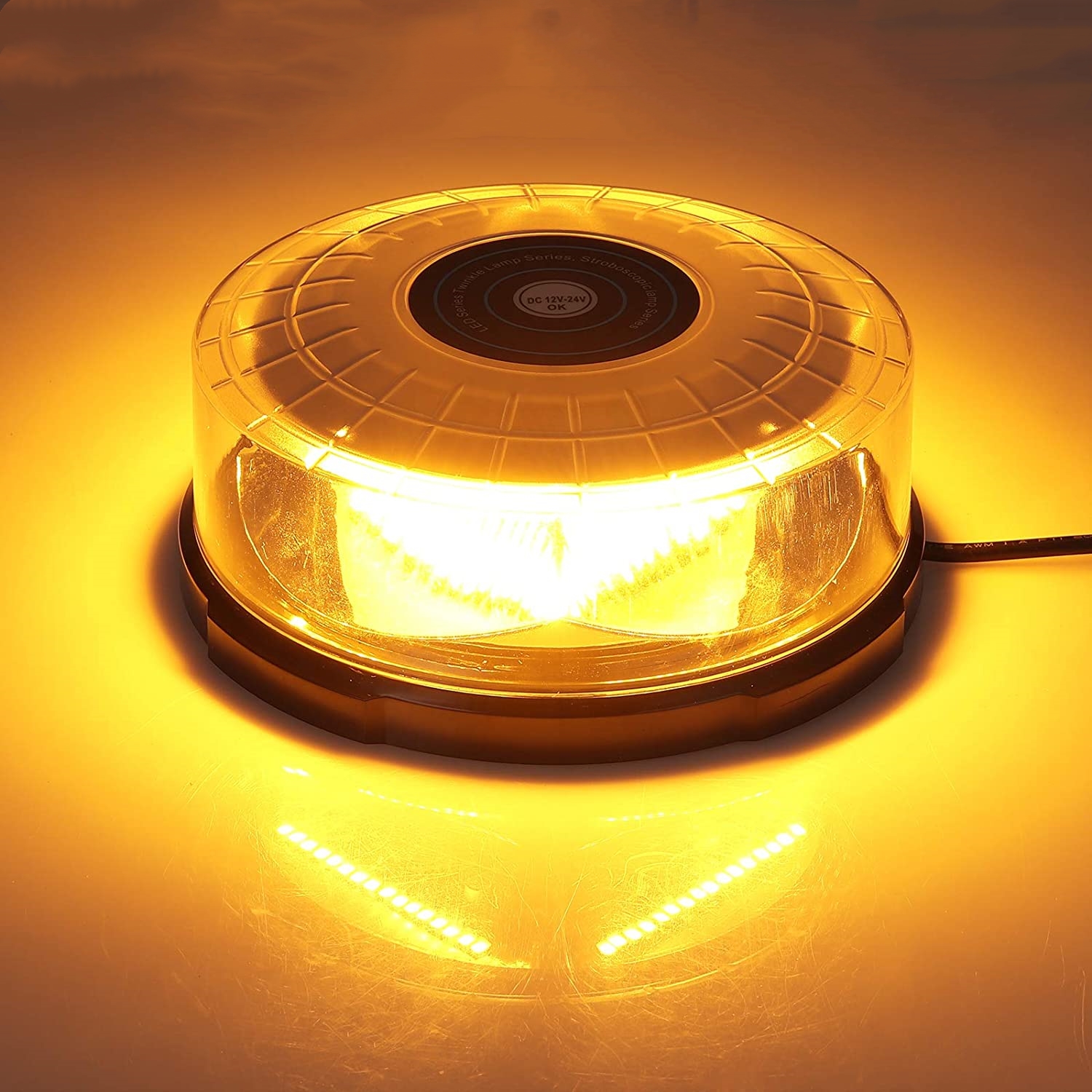Yellow 24 LED Car Roof Ceiling – обзор и цена Sos Light Strobe