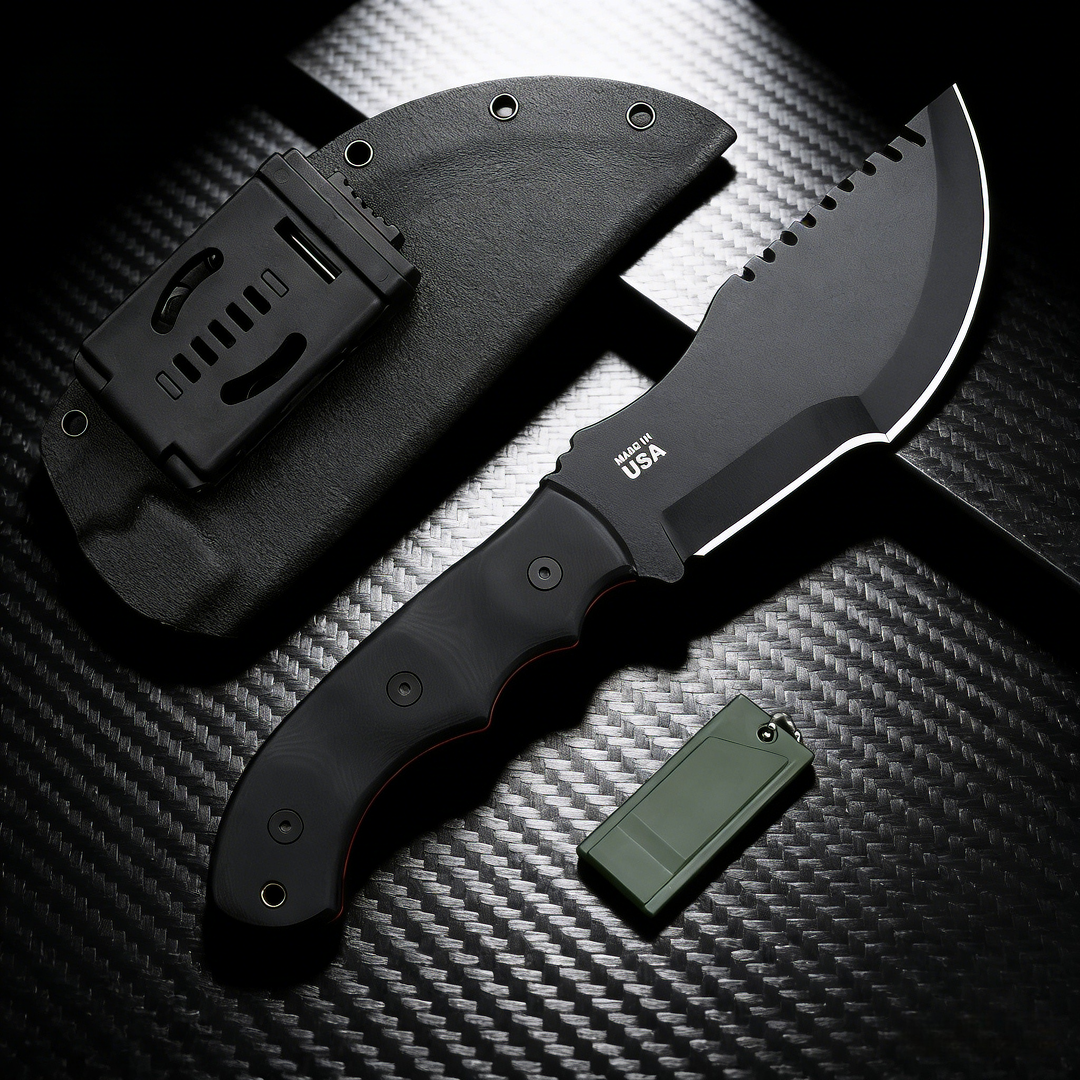 TOPS Tracker - Jungle Rescue K – обзор и цена Bushcraft Knife Fixed