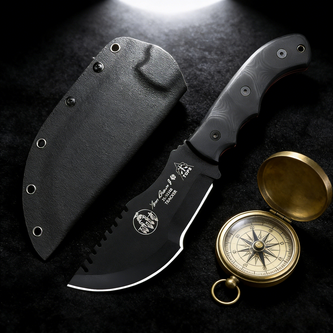 TOPS Tracker - Jungle Rescue K – обзор и цена Bushcraft Knife Fixed