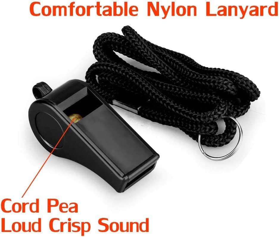 Whistles with Lanyard for Refe – обзор и цена Emergency Whistle Loud