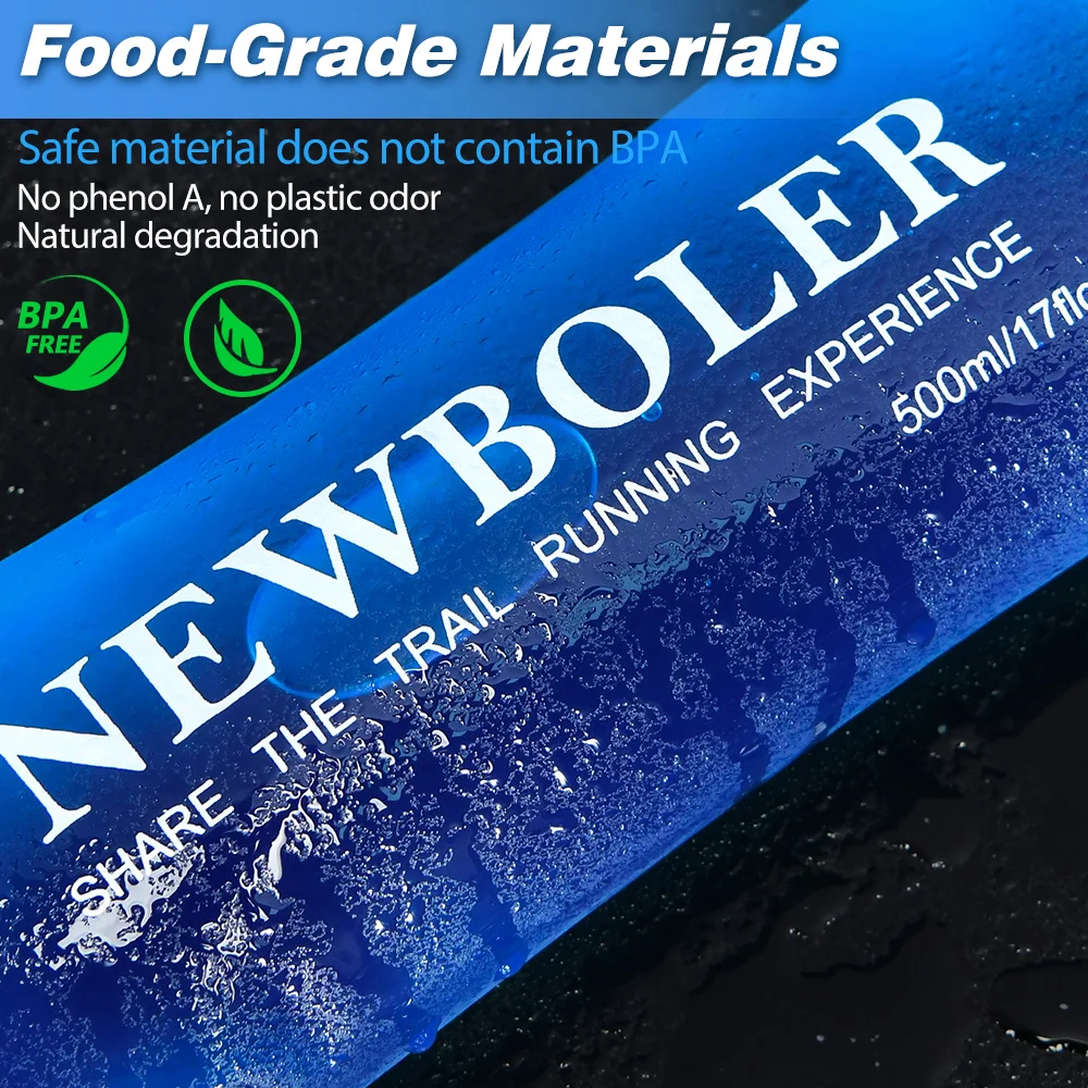 NEWBOLER 300/500ML Water Bottl – обзор и цена Water Bag Collapsible