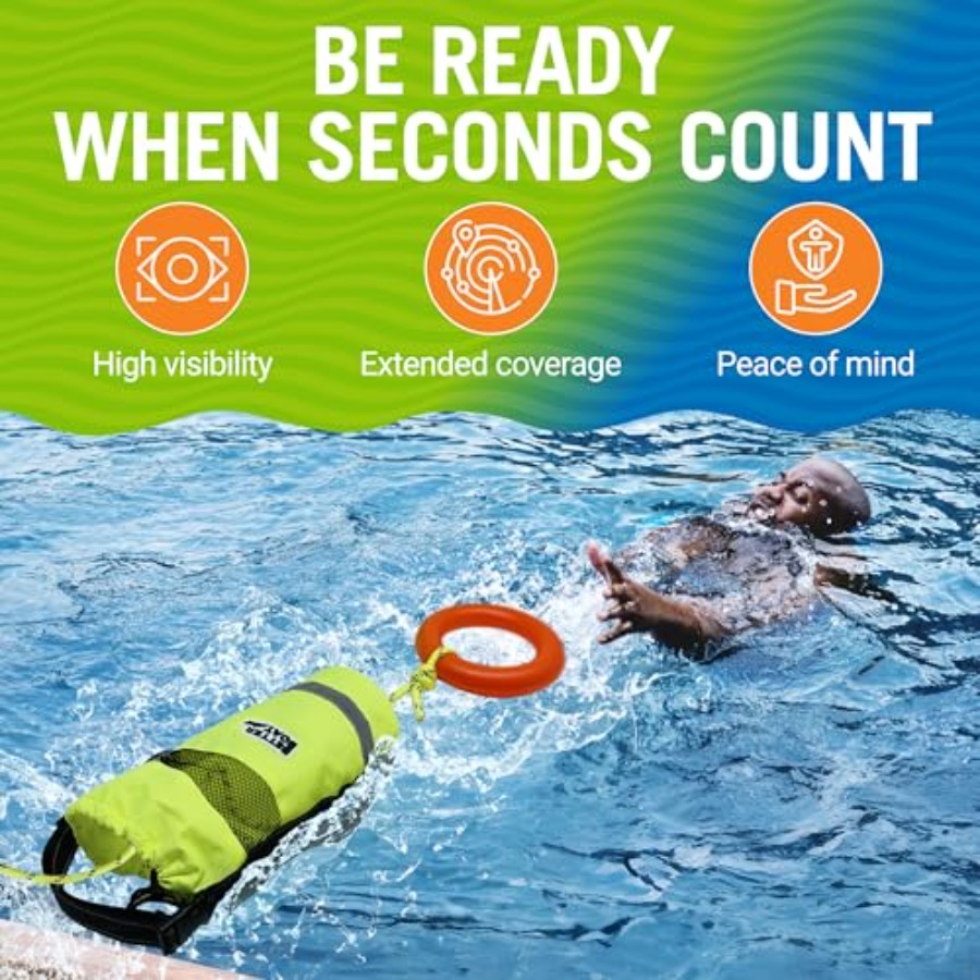 Water Throw Bag for Rescue Rop – обзор и цена Rescue Rope Throw