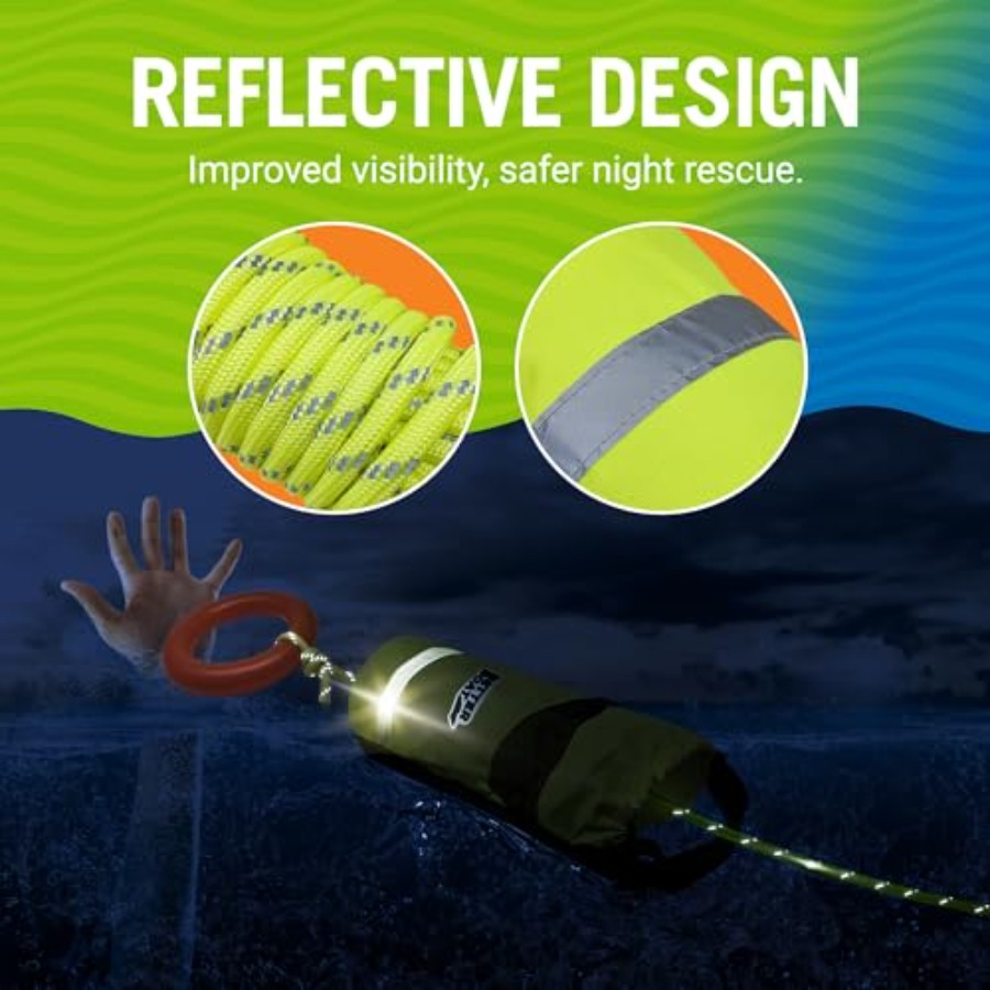 Water Throw Bag for Rescue Rop – обзор и цена Rescue Rope Throw