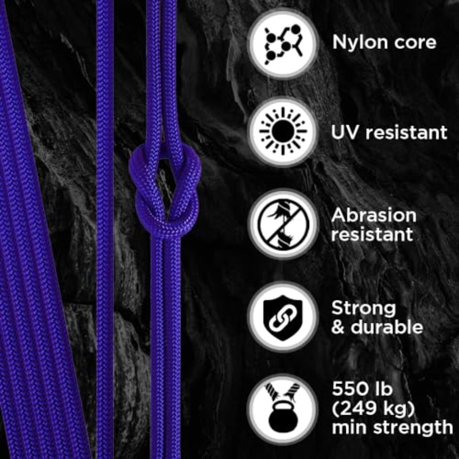 5/32 Paracord Rope 1000 1000ft – обзор и цена Para Cord 1000Ft