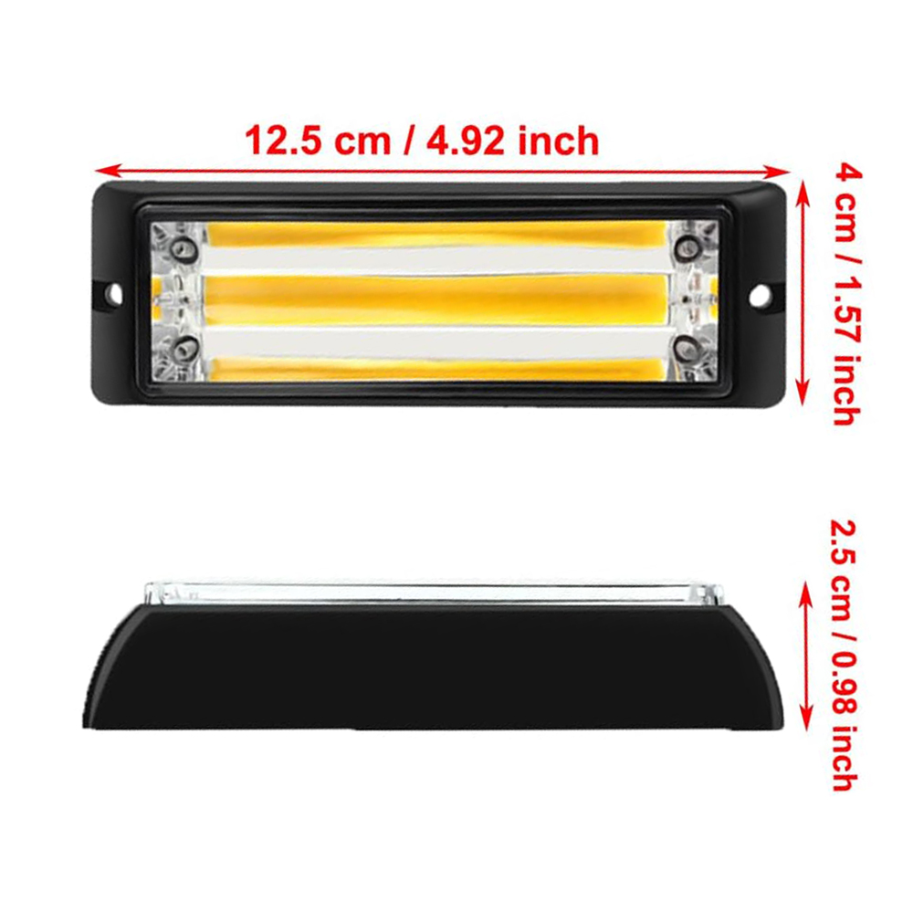 2pcs COB LED Warning Light Eme – обзор и цена Sos Light Strobe
