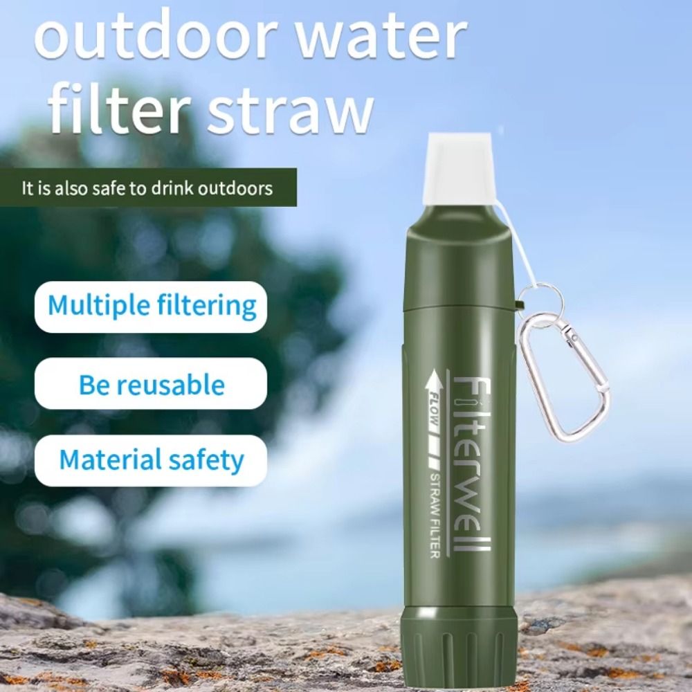 Mini Mini Water Filter Straw P – обзор и цена Water Purification Straw
