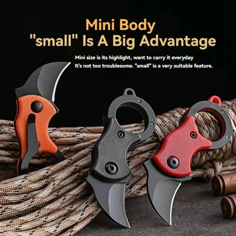 Mini Keychain Pocket Knife Sta – обзор и цена Bushcraft Knife Fixed