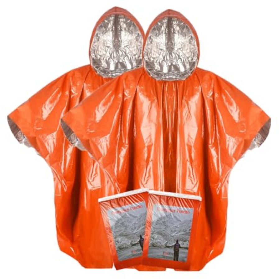 Thickened Emergency Rain Ponch – обзор и цена Emergency Poncho Rain
