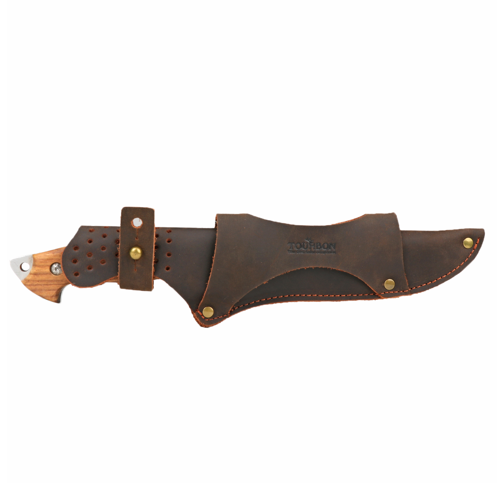 Tourbon Leather Tool Fixed Bla – обзор и цена Bushcraft Knife Fixed