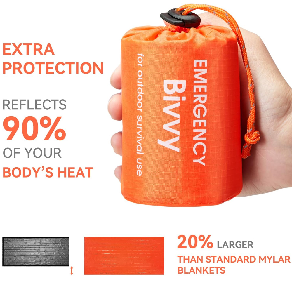 Emergency Sleeping Bag Surviva – обзор и цена Emergency Mylar Tent