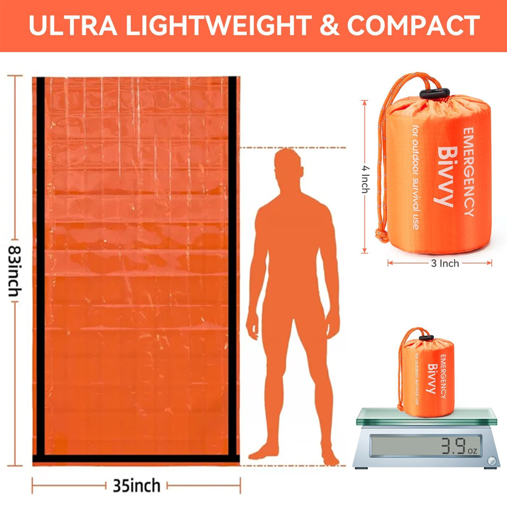 Emergency Sleeping Bag Surviva – обзор и цена Emergency Mylar Tent