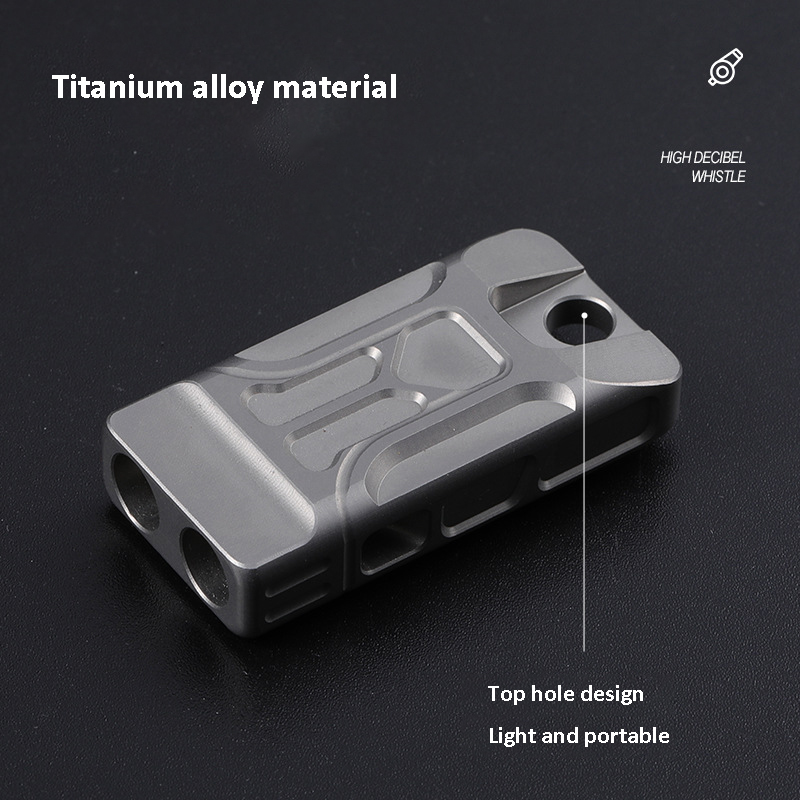 Titanium Alloy Whistle Multifu – обзор и цена Emergency Whistle Loud