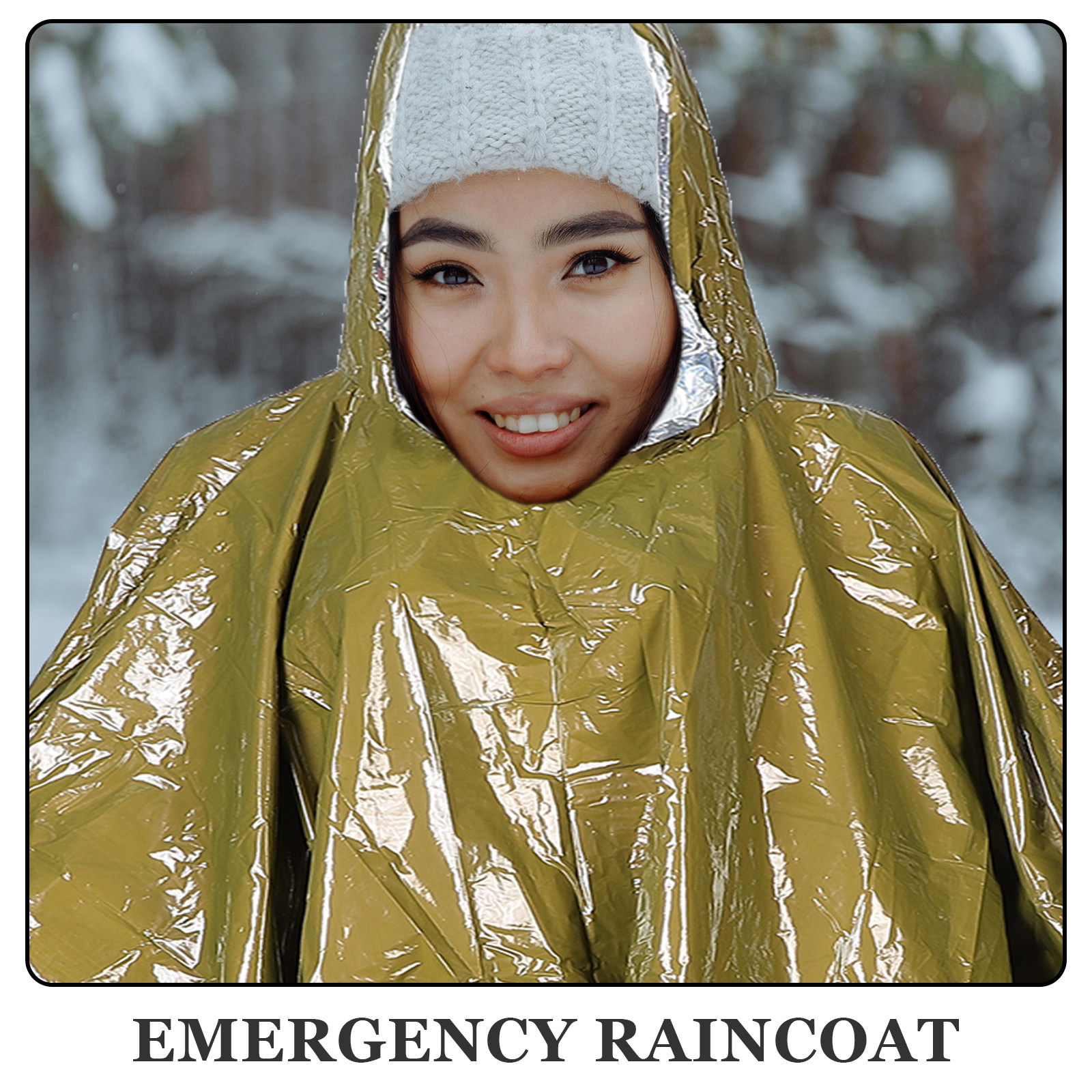 2Pcs Emergency Survival Poncho – обзор и цена Emergency Poncho Rain