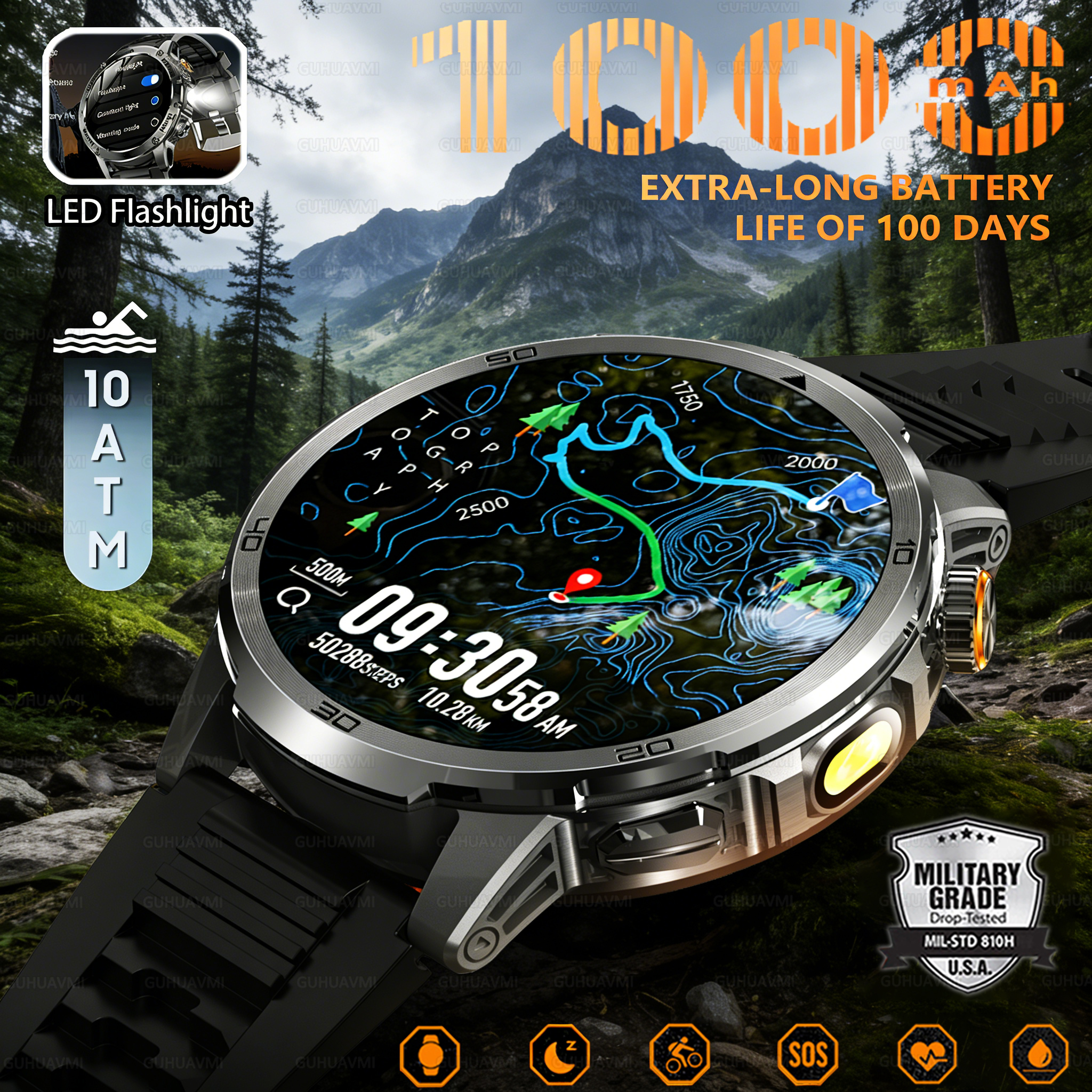 2026 New Outdoor Military 1.85 – обзор и цена Compass Lensatic