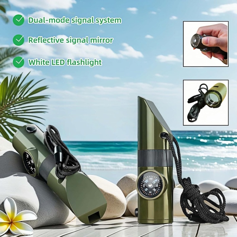 3-in-1 Emergency Whistles with – обзор и цена Emergency Whistle Loud