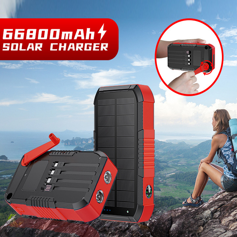 Hand Crank Solar Power Bank 66 – обзор и цена Solar Emergency Charger
