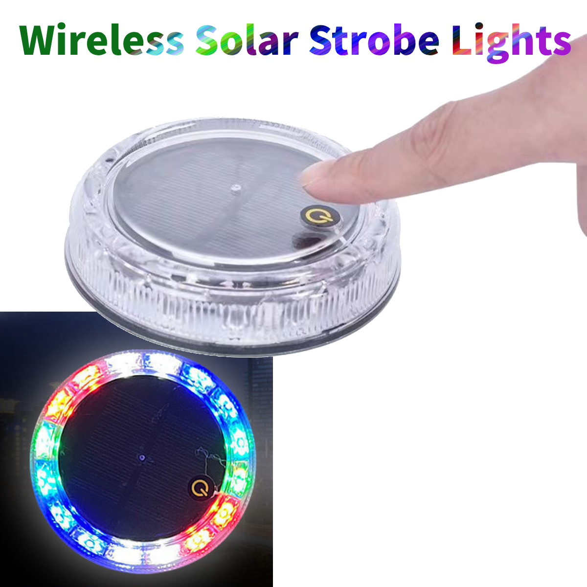 1/2x Car Wireless Strobe Touch – обзор и цена Sos Light Strobe