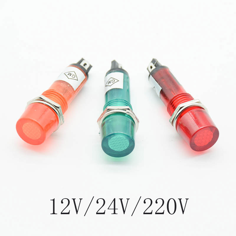 5Pcs Signal Lamp Panel Mountin – обзор и цена Signal Panel Orange