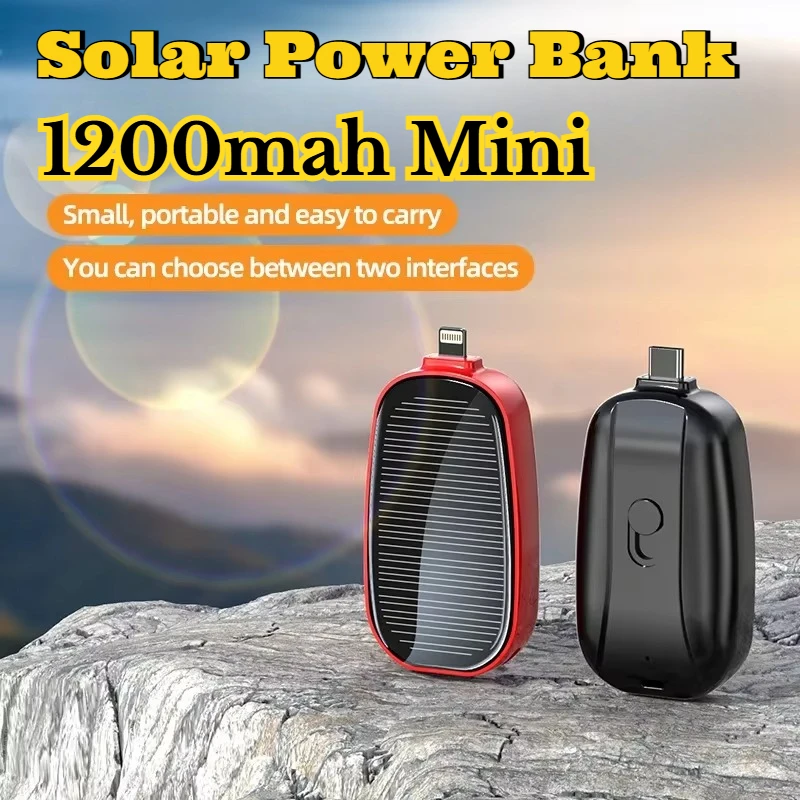 1200mAh Solar Mini Power Bank  – обзор и цена Solar Emergency Charger