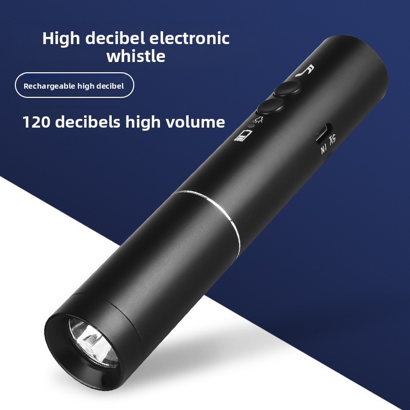New LED Flashlight Electronic  – обзор и цена Emergency Whistle Loud