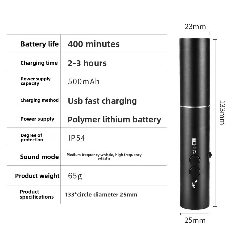 New LED Flashlight Electronic  – обзор и цена Emergency Whistle Loud