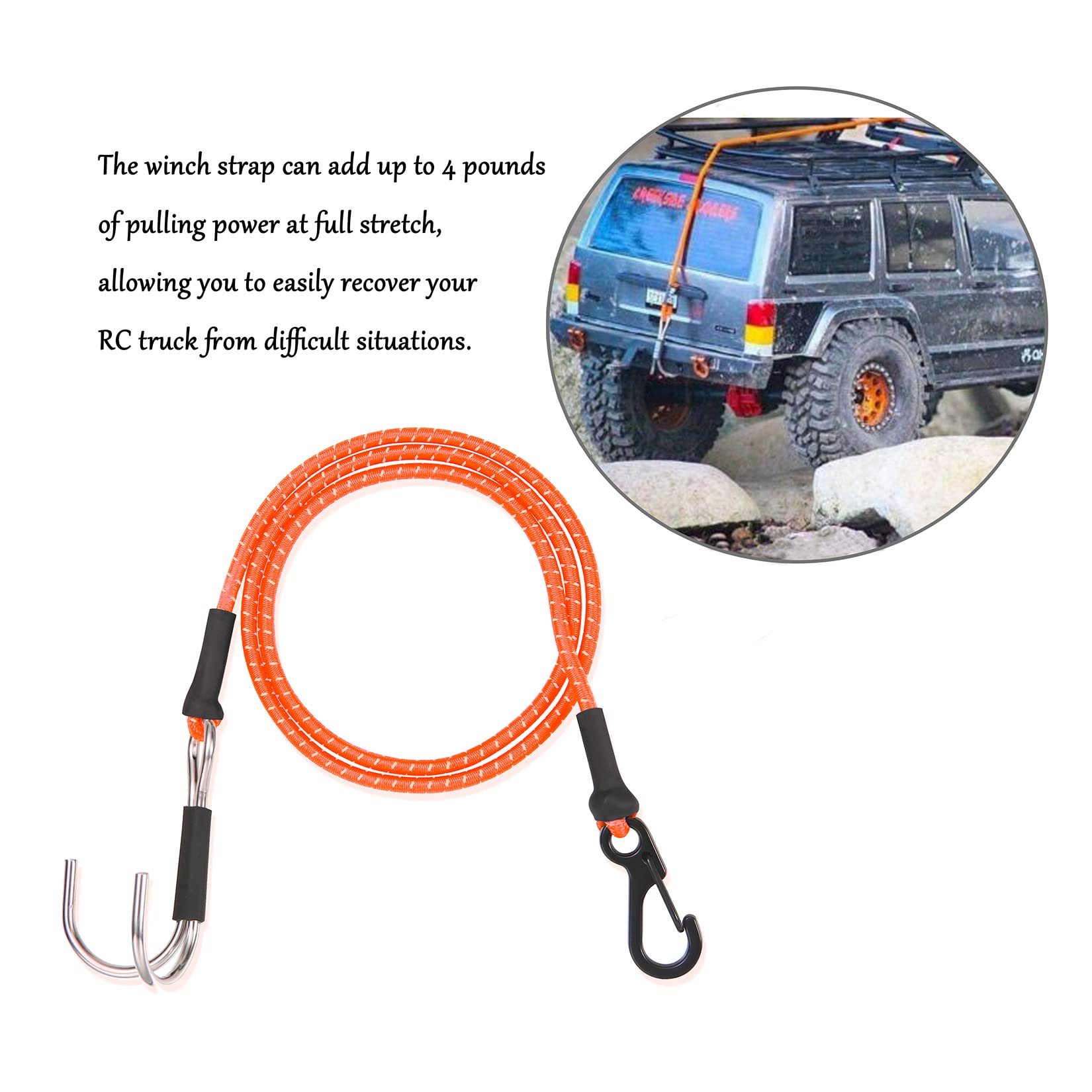 1/10 Kinetic Winch Strap Escap – обзор и цена Rescue Rope Throw