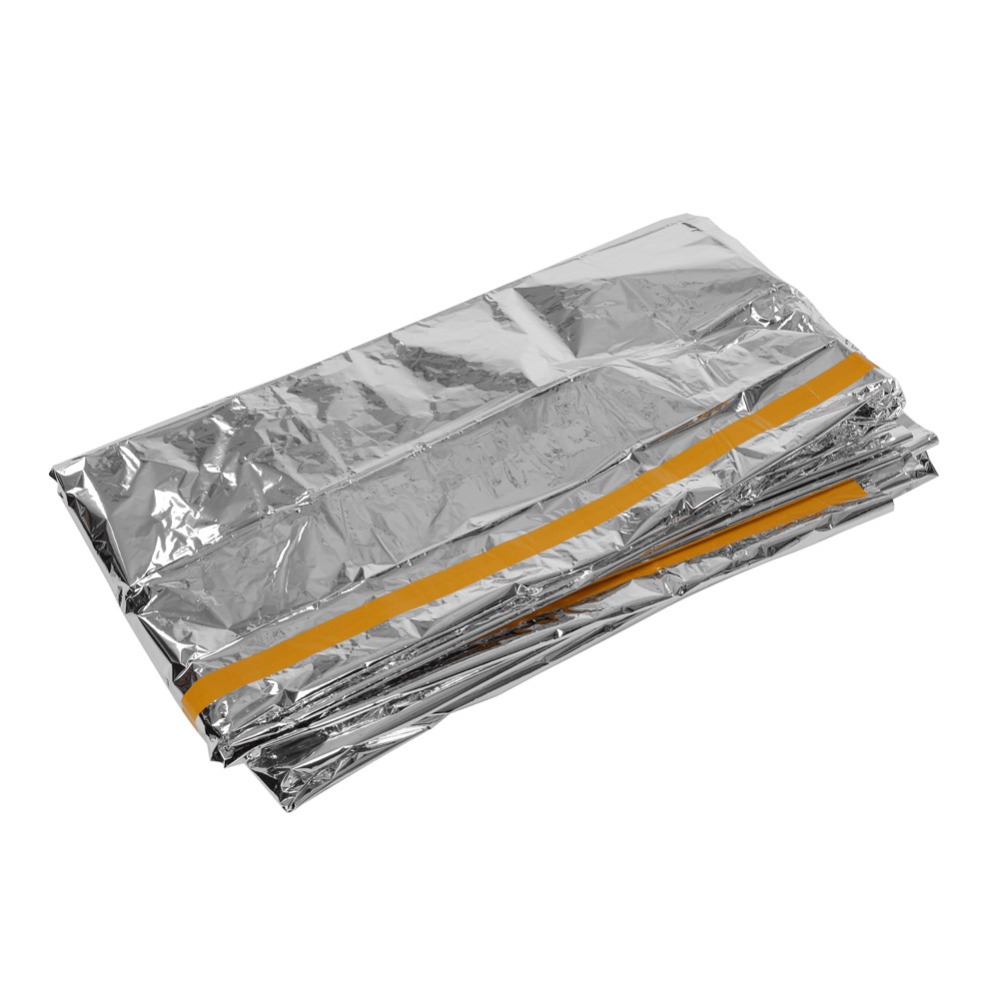 2 Pcs Durable Reflective Emerg – обзор и цена Survival Blanket Reflective