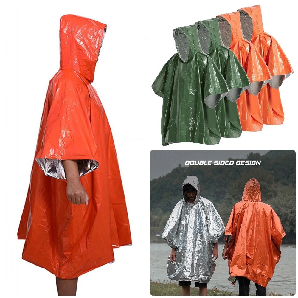 1Pcs Hiking Travel Tent Rainwe – обзор и цена Emergency Poncho Rain