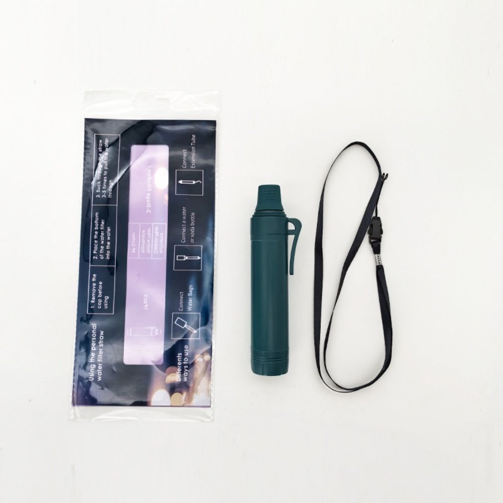 Mini Mini Water Filter Straw P – обзор и цена Water Purification Straw