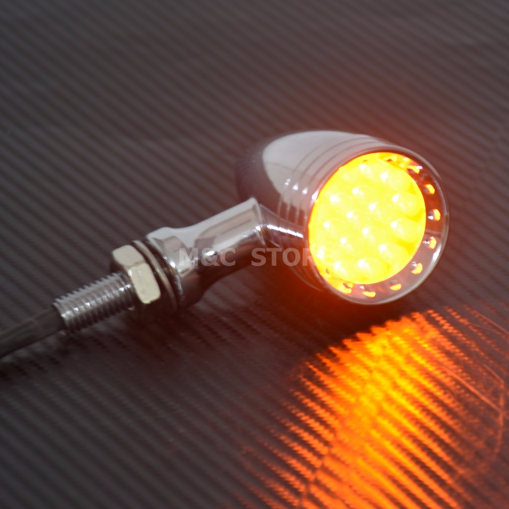 Motorcycle LED Turn Signal Bul – обзор и цена Signal Panel Orange