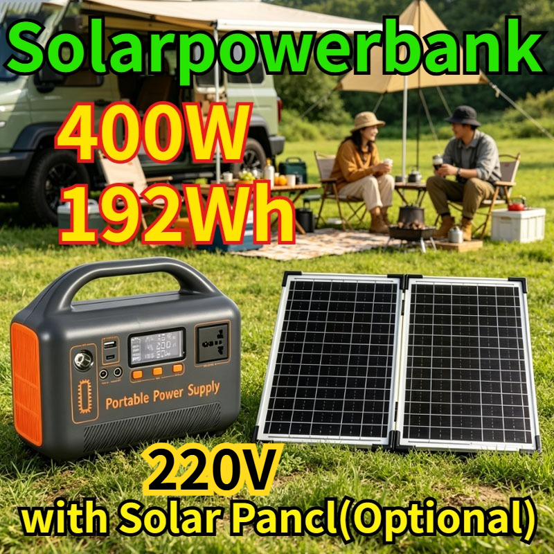 New 400W Portable Power Statio – обзор и цена Solar Emergency Charger