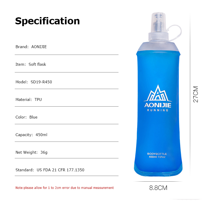 AONIJIE SD19 R450 Soft Flask F – обзор и цена Water Bag Collapsible
