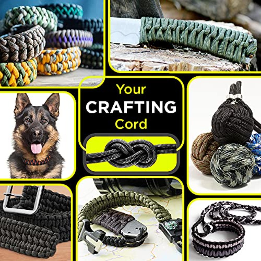 5/32 Paracord Rope 1000 1000ft – обзор и цена Para Cord 1000Ft
