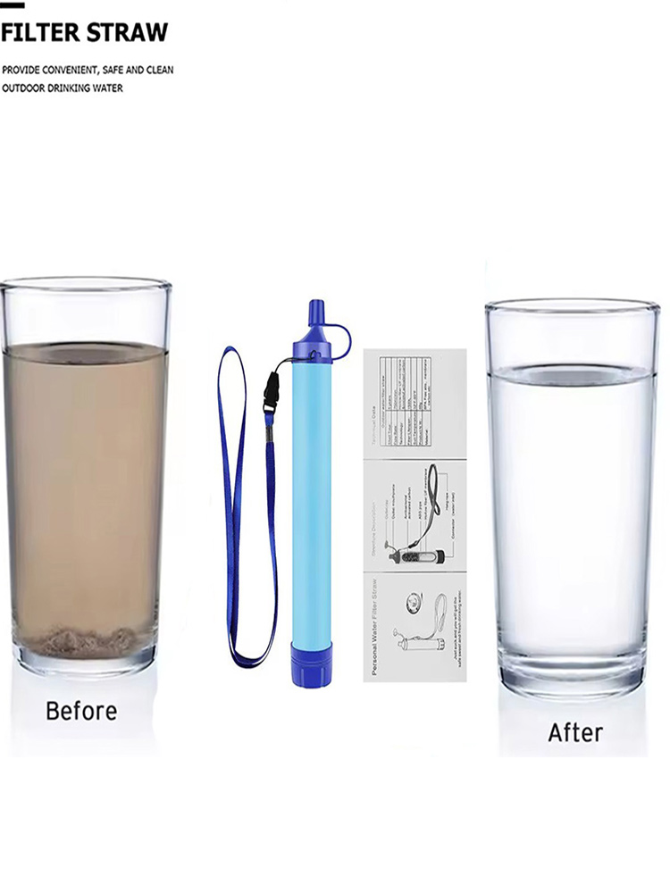 Portable Water Filter Straw, P – обзор и цена Water Purification Straw