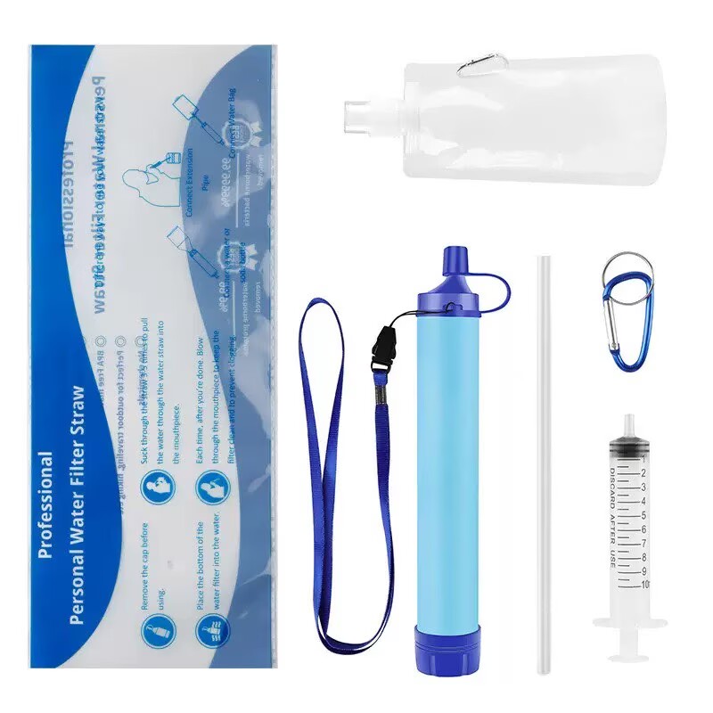 Portable Water Filter Straw, P – обзор и цена Water Purification Straw