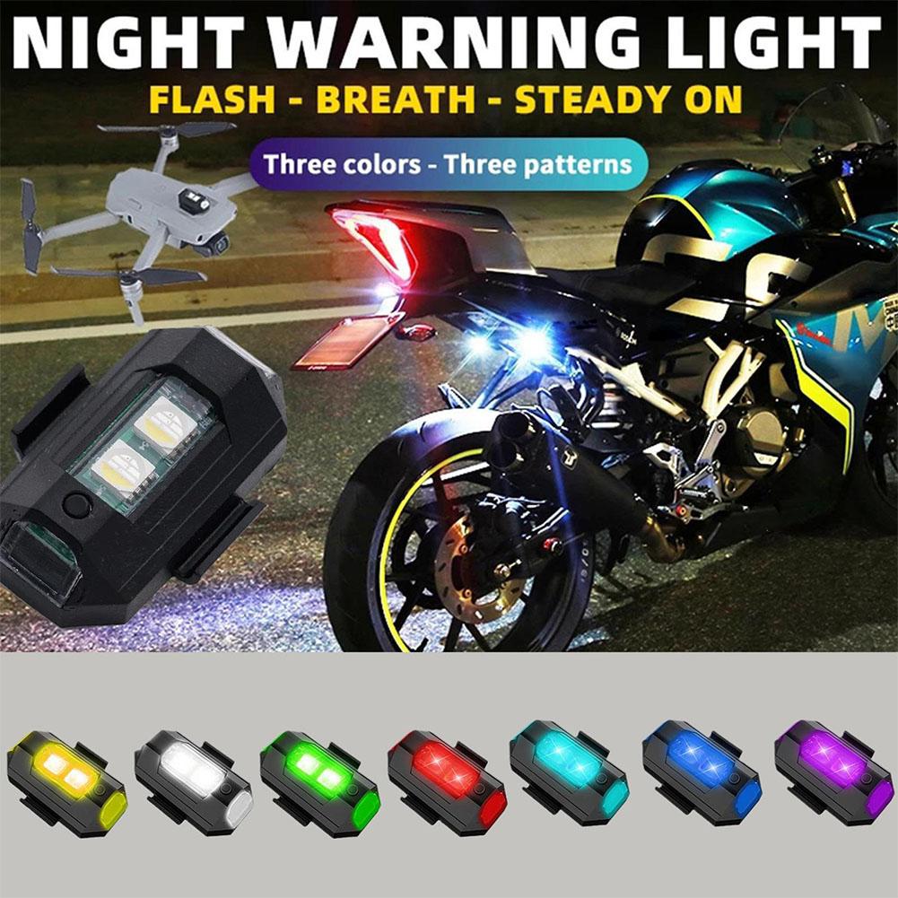 2PCS Mini LED Strobe Lights De – обзор и цена Sos Light Strobe