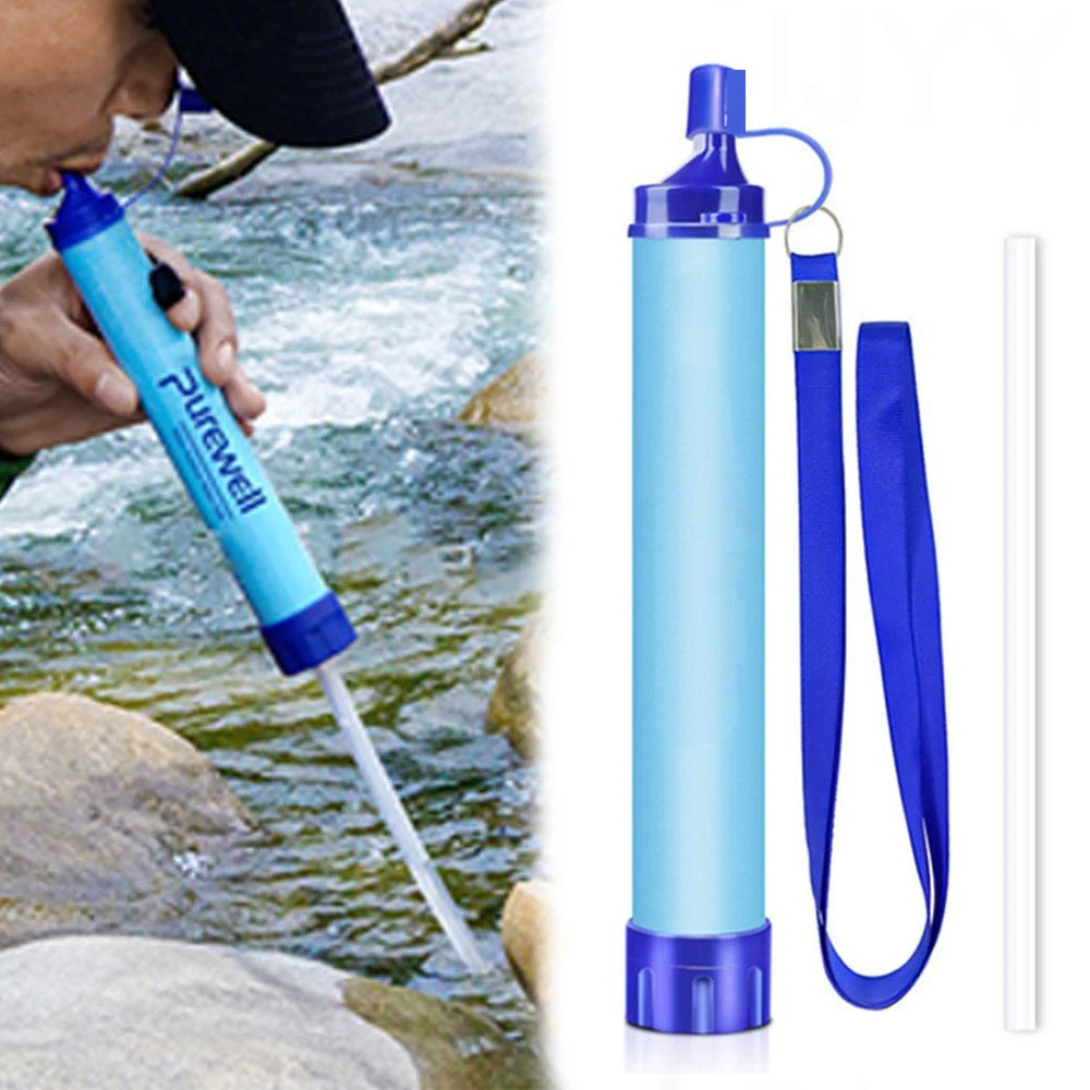 1pc Outdoor Mini Water Filter  – обзор и цена Water Purification Straw