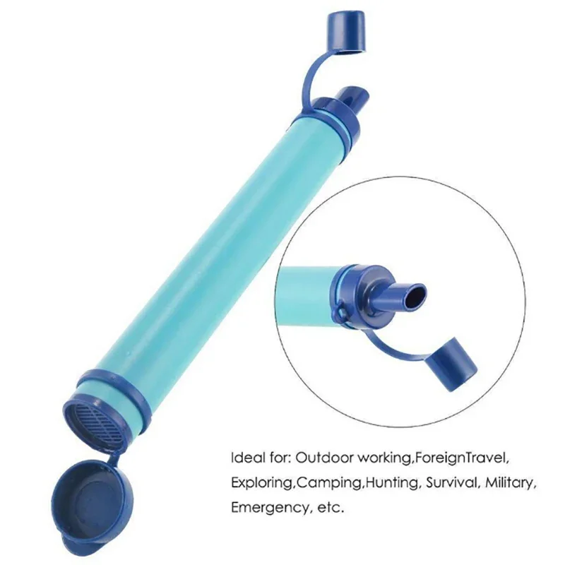 1pc Outdoor Mini Water Filter  – обзор и цена Water Purification Straw