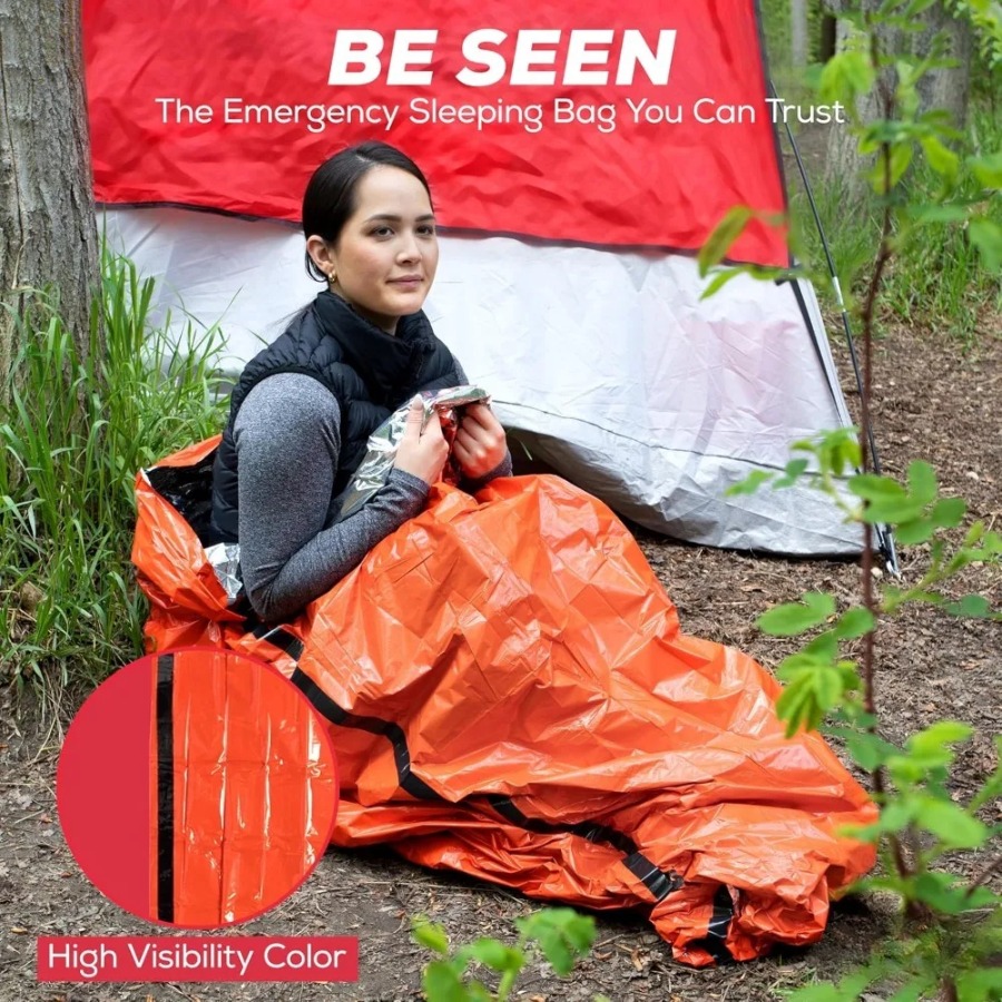 1PC Anti-rain Emergency Sleepi – обзор и цена Emergency Mylar Tent